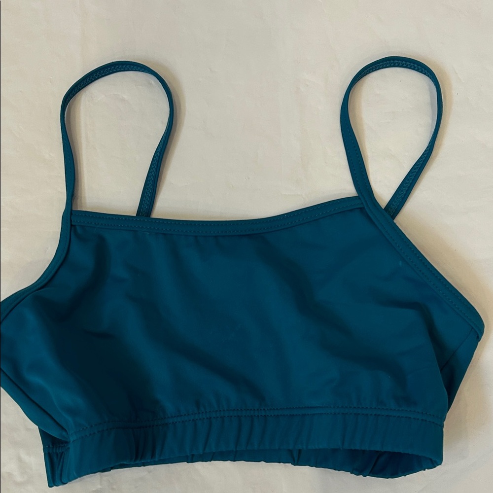 Balera Kids sports bra Top in Deep Blue - Picture 2 of 6